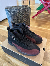 Load image into Gallery viewer, Jordan 12 Retro SP A Ma Maniére Black Sz M7.5/W9