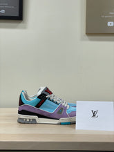Load image into Gallery viewer, LOUIS VUITTON Trainer Low-Top Purple/Blue FITS LIKE US 9.5-10
