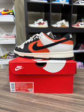 Load image into Gallery viewer, Nike Dunk Low Black/Orange/Cream Sz 10.5