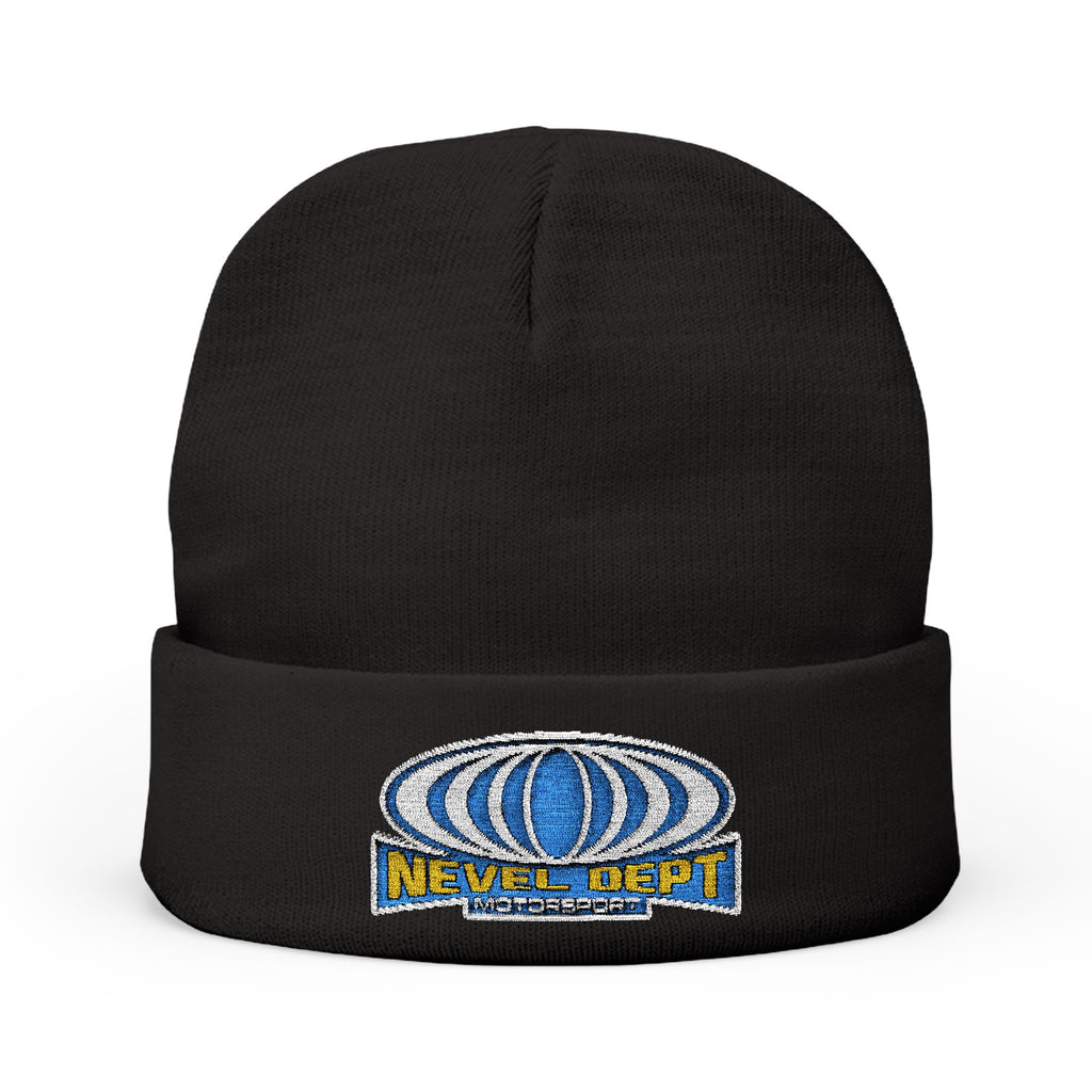 HN Championship Vintage Style Embroidered Knit Beanie