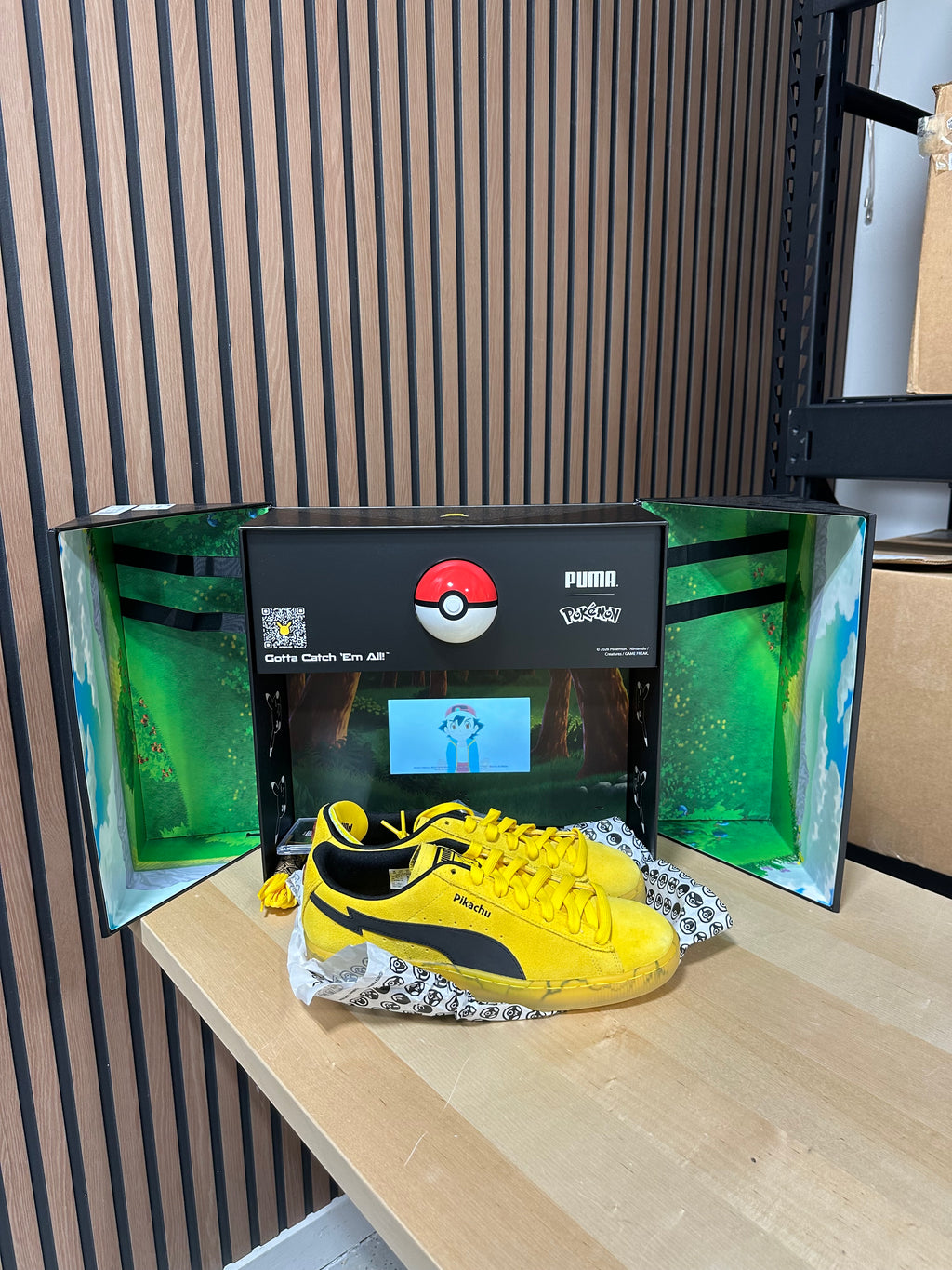 PUMA SUEDE x PIKACHU POKEMON NYC EXCLUSIVE 1/300 SIZE 11