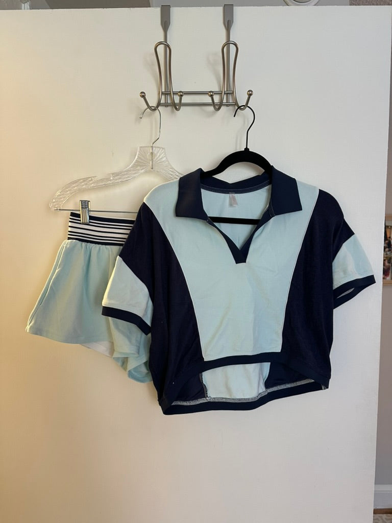 FP Movement Hall of Fame Polo Set women's sz S