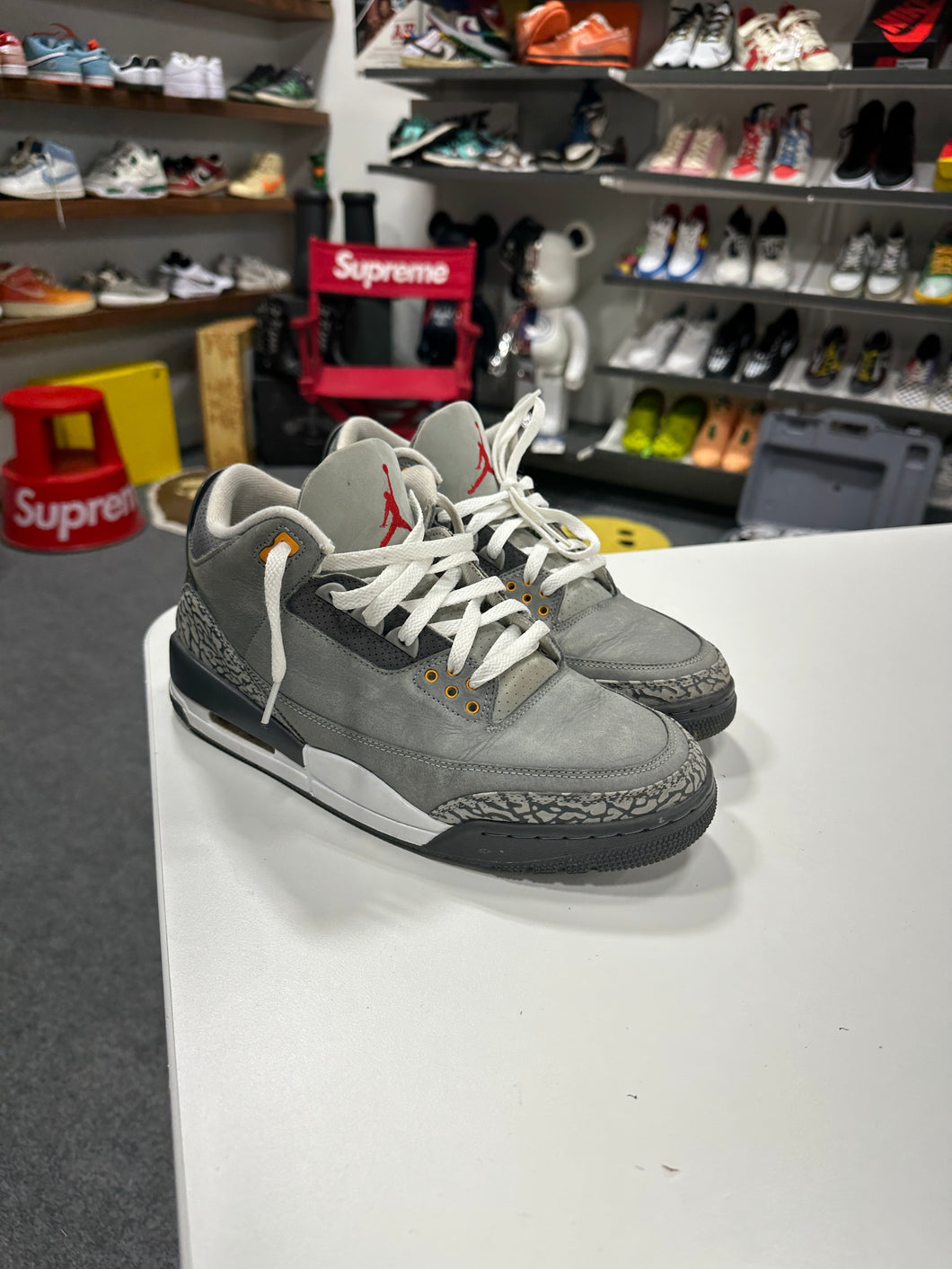 Jordan 3 Cool Grey No Box
