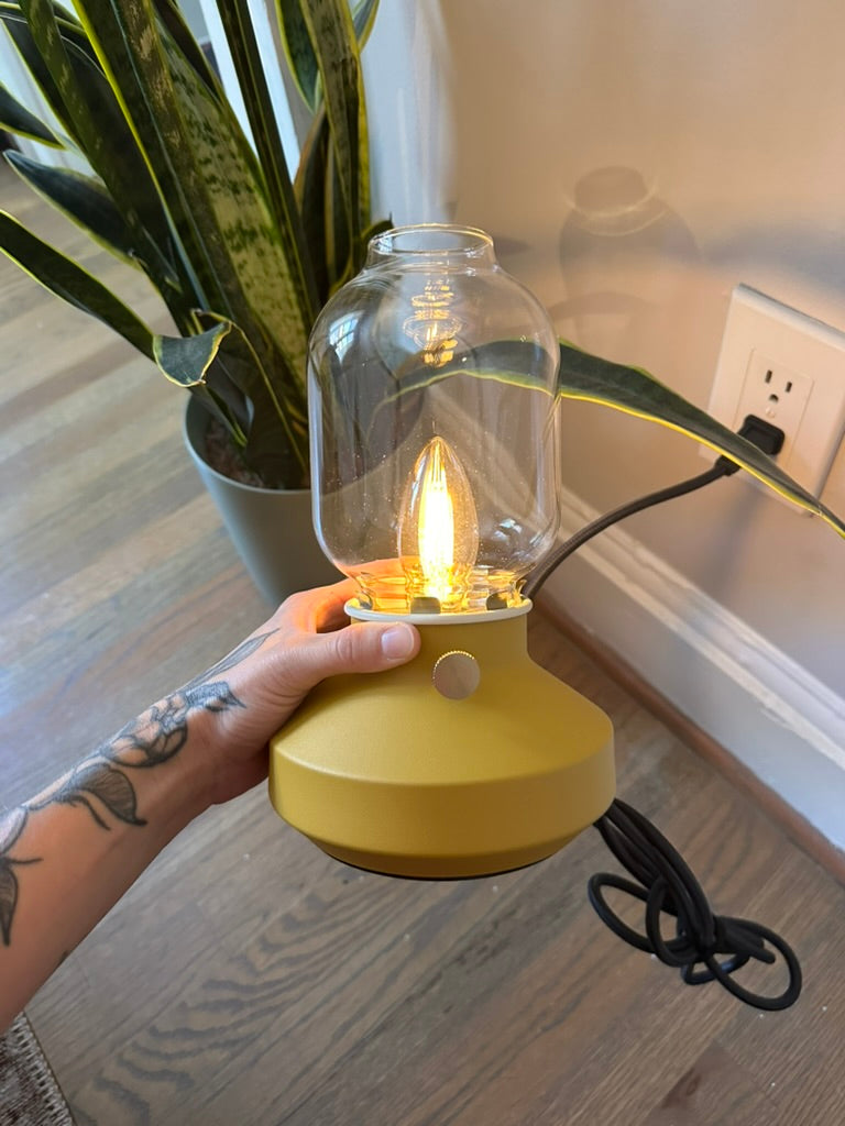 IKEA TÄRNABY Table Lamp in dark yellow
