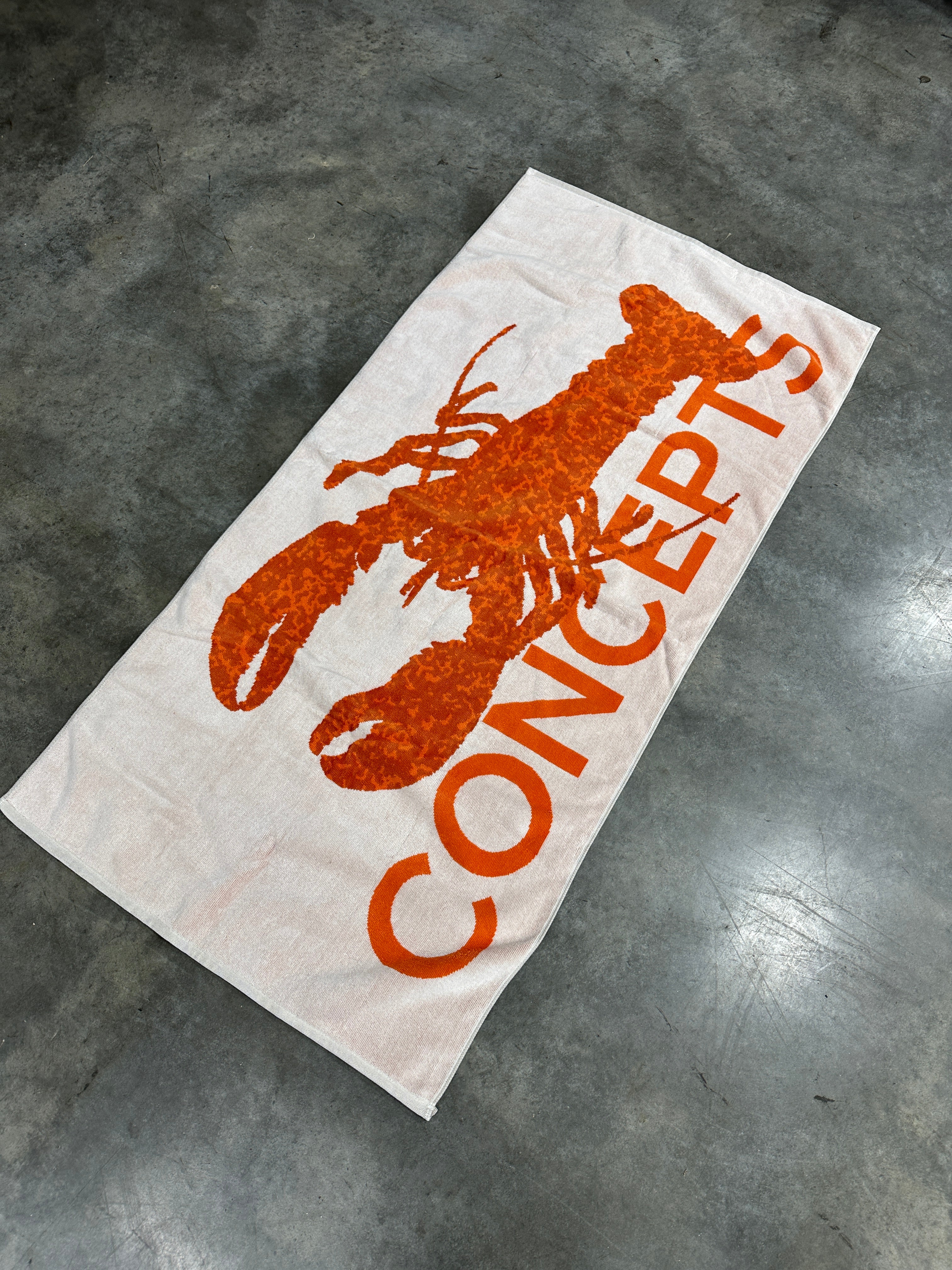 Concepts Orange Lobster Towel