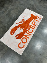 Load image into Gallery viewer, Concepts Orange Lobster Towel

