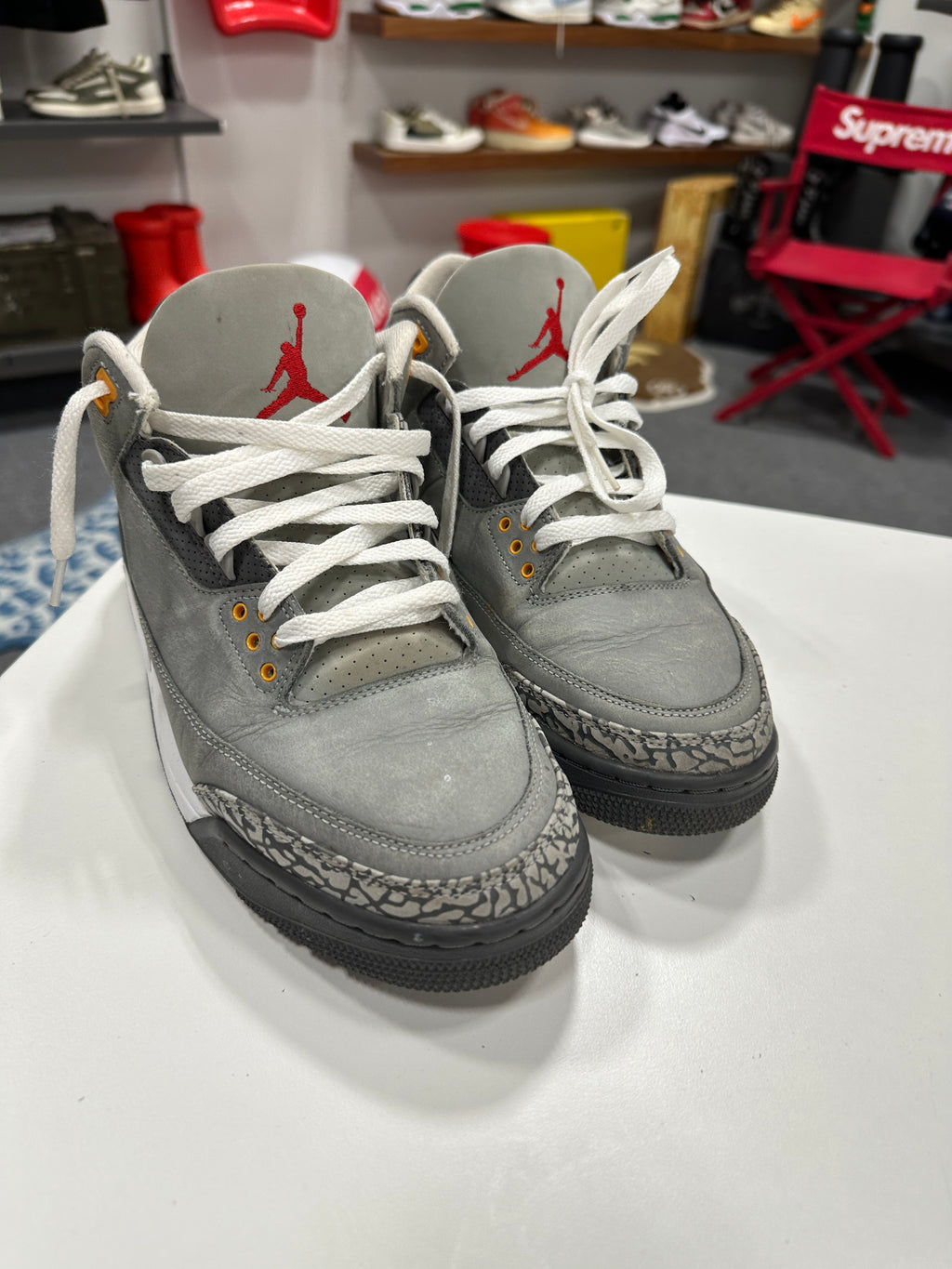 Jordan 3 Cool Grey No Box
