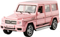iLooboo Alloy Collectible Pink Benz G65 AMG