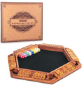 AMEROUS Upgraded 1-6 Players Shut The Box Dice Game