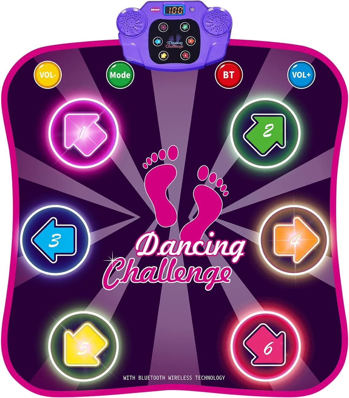 Light Up Music Dance Mat