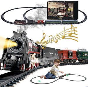Train Set for Kids - Electric Remote Control Train Track