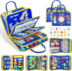 URMYWO Busy Board , Busy Book Toddler Activities with Fine Motor Skills