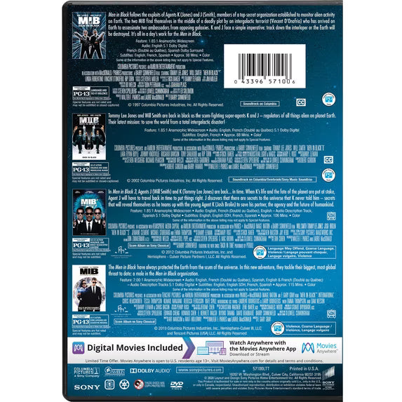 Men in Black: 4-Movie Collection (DVD)