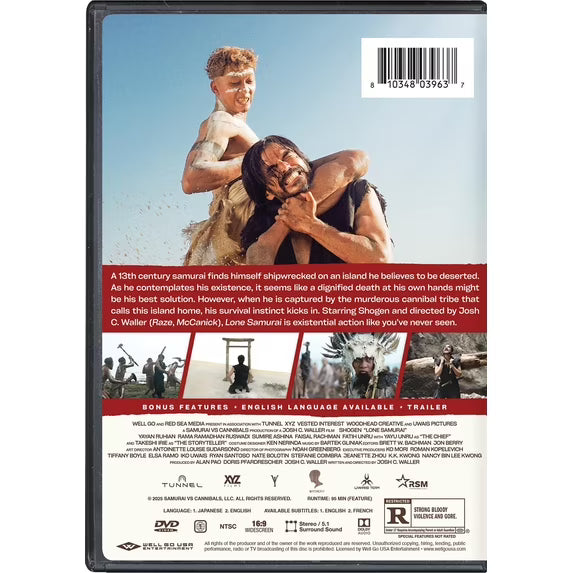 Lone Samurai (DVD), Action, Well Go USA