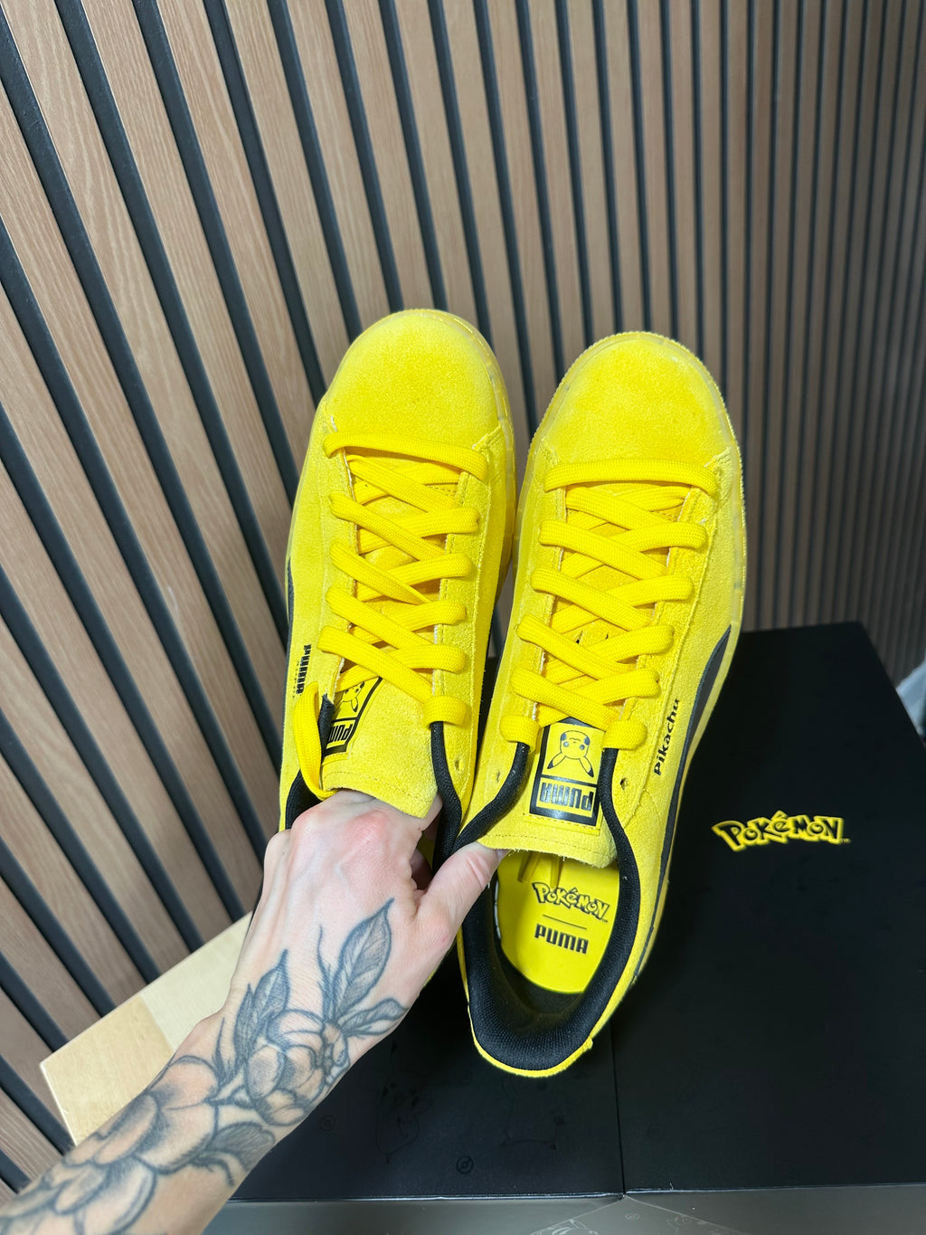 PUMA SUEDE x PIKACHU POKEMON NYC EXCLUSIVE 1/300 SIZE 11