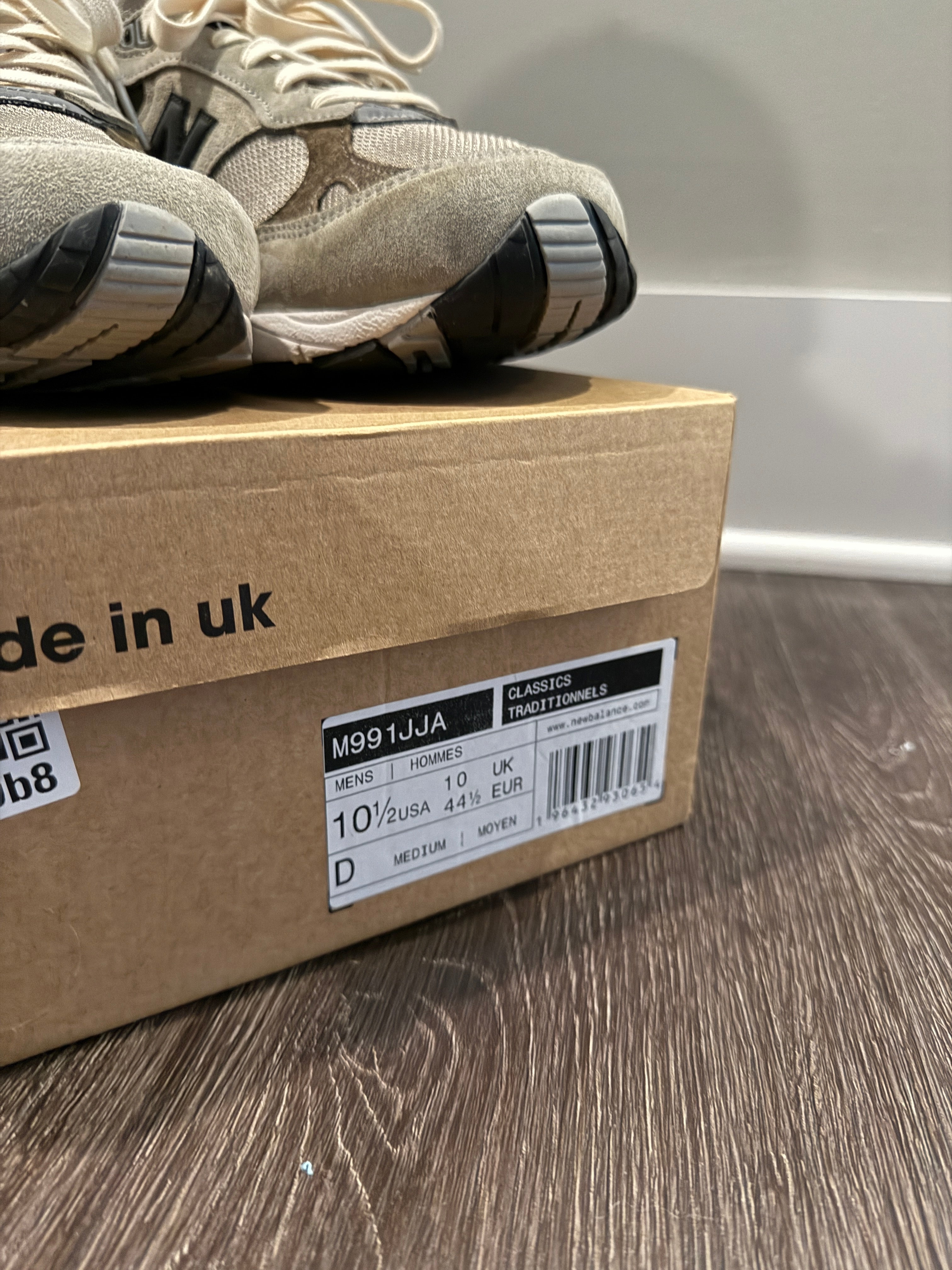 New Balance Jjjound 991 Sz 10.5