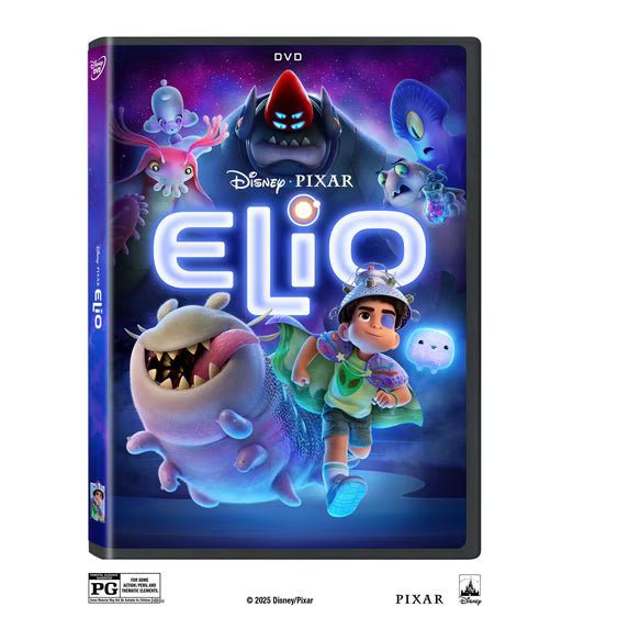 Elio (DVD) Walt Disney Pictures, Adventure, Animated, Comedy
