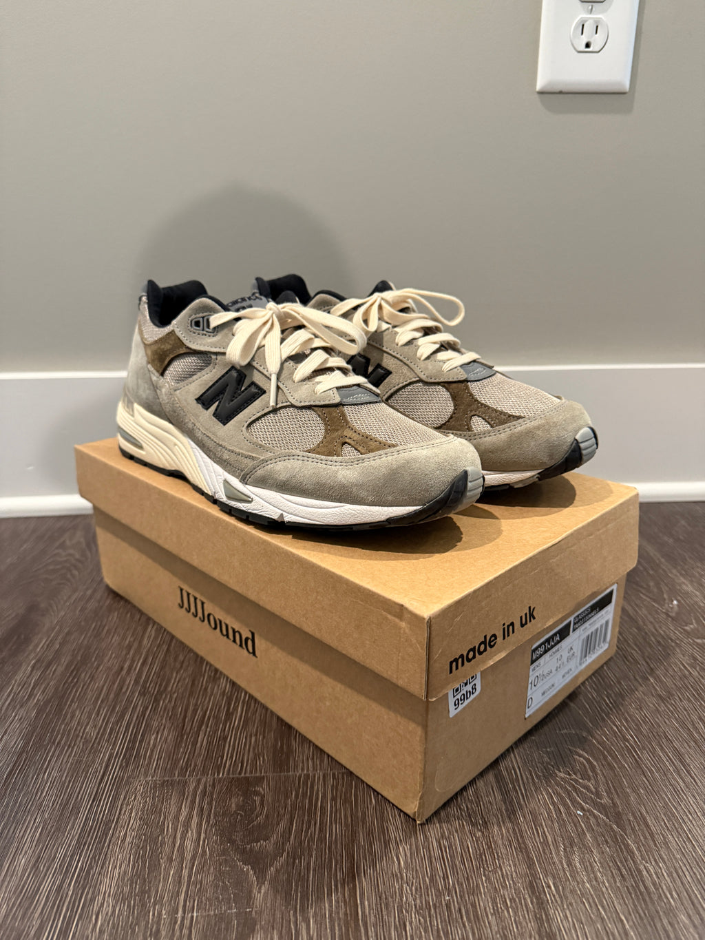 New Balance Jjjound 991 Sz 10.5