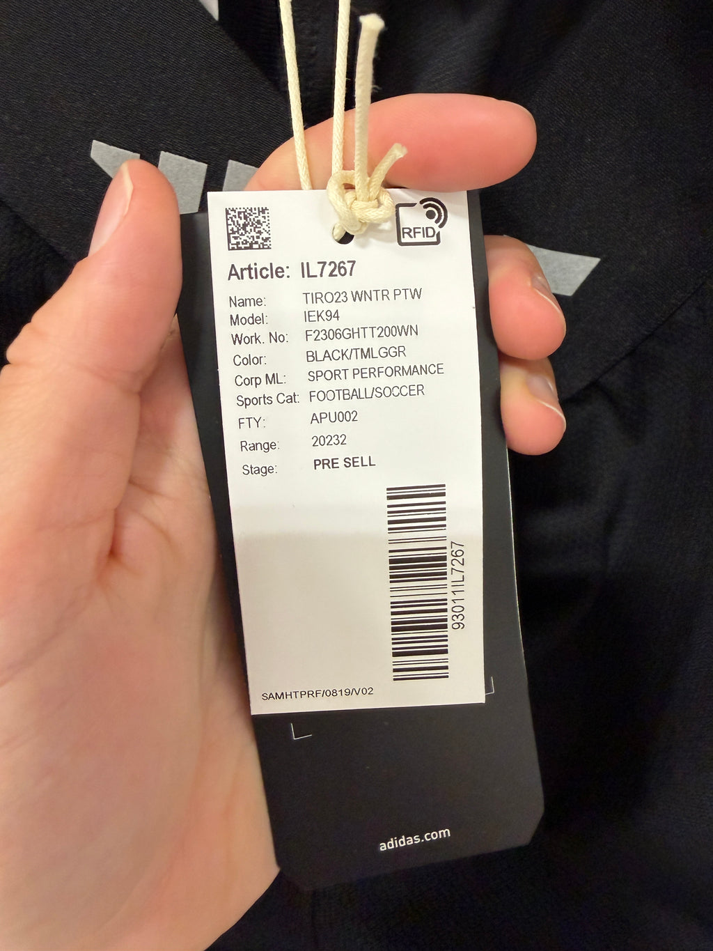 adidas Training Trousers Tiro 23 Competition Winterized Sz Mens Medium