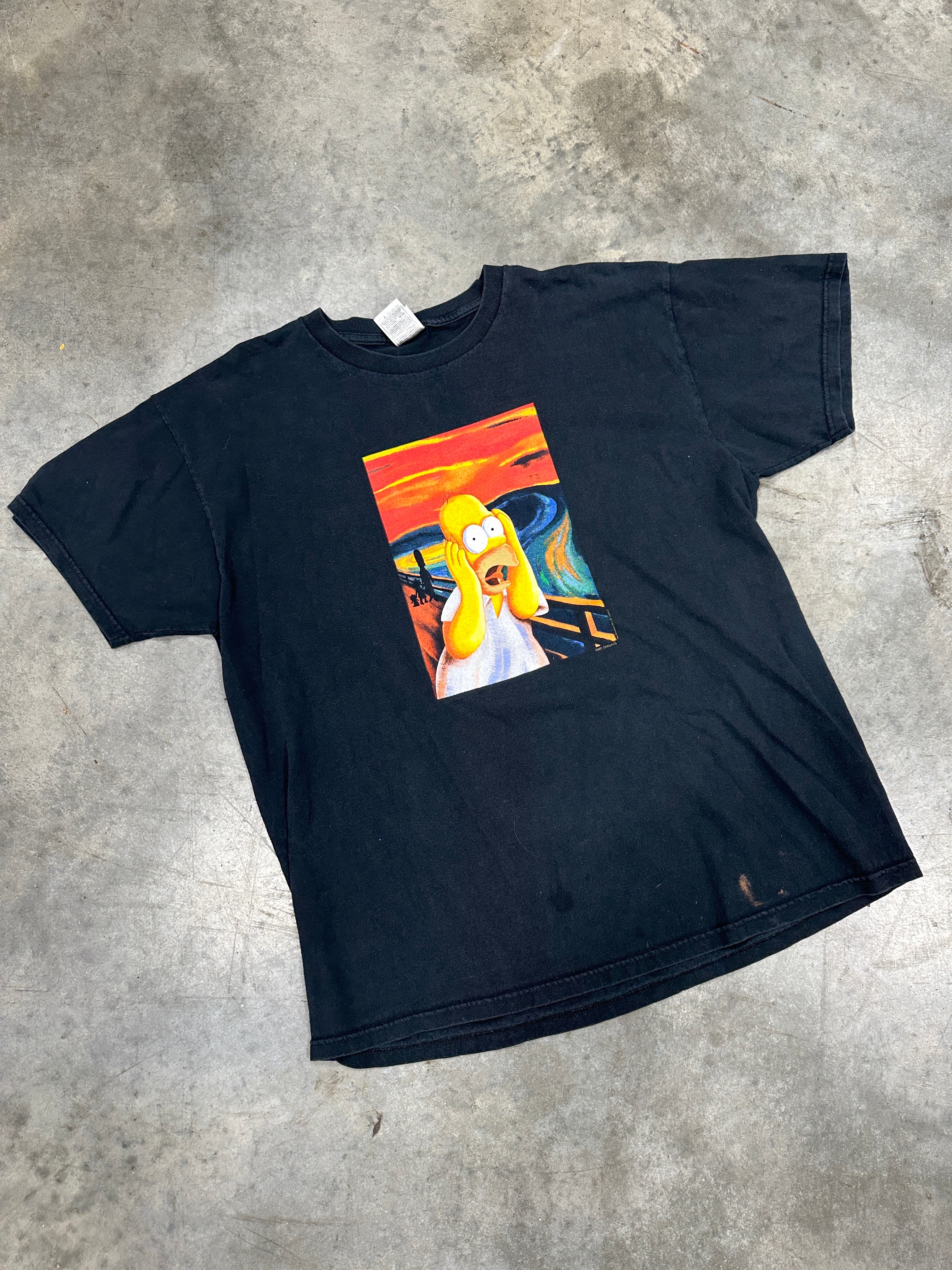 Homer Simpson Vintage T-Shirt Sz XL