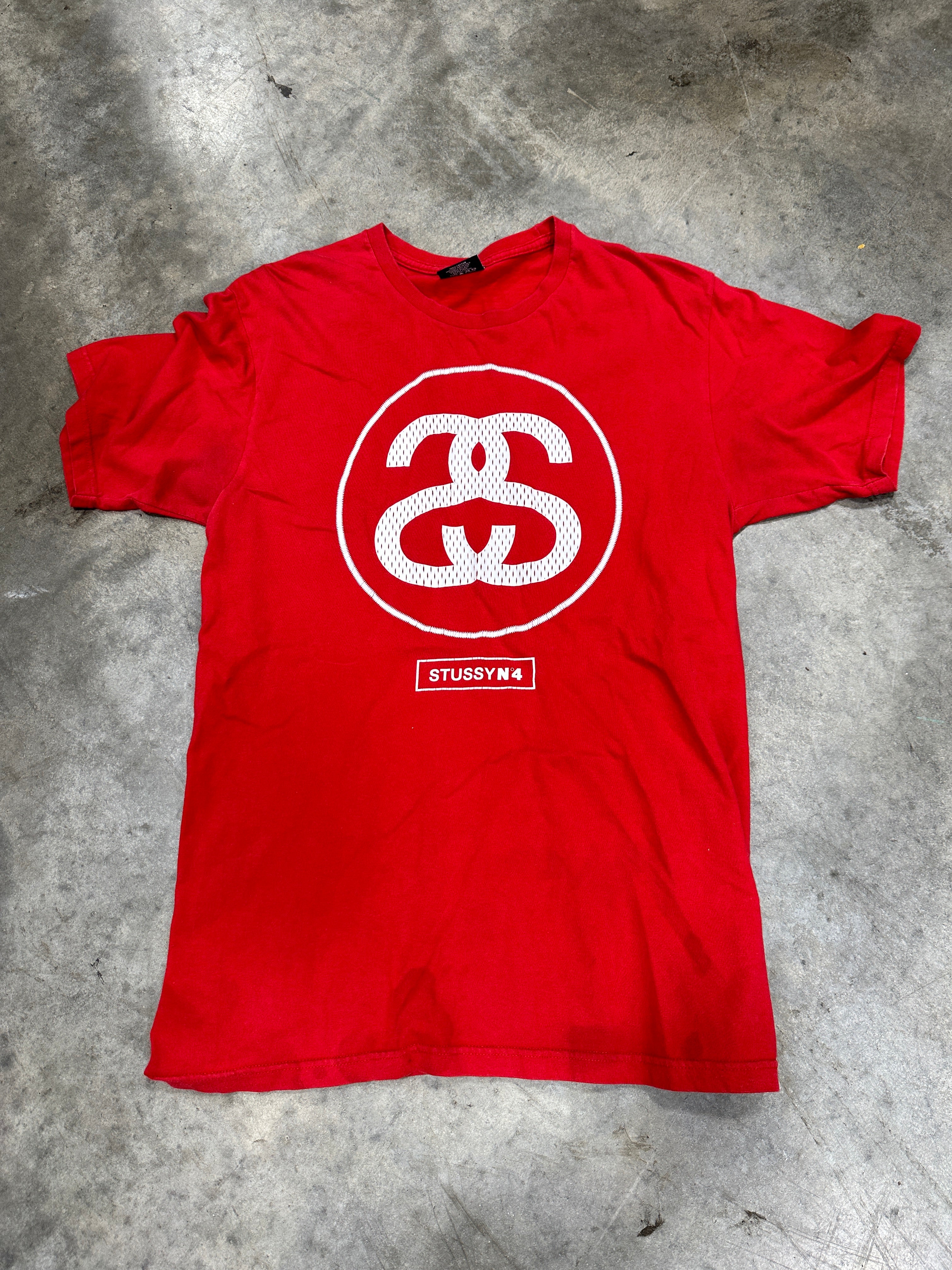 Stussy 1980 T-Shirt Red Sz M