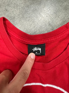 Stussy 1980 T-Shirt Red Sz M