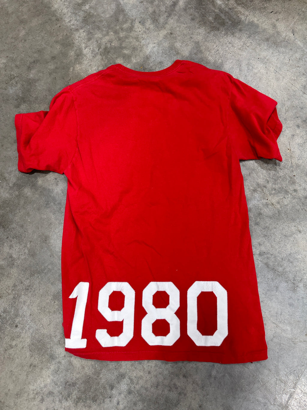 Stussy 1980 T-Shirt Red Sz M