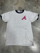 Load image into Gallery viewer, Atlanta Braves Grey T-Shirt Sz L
