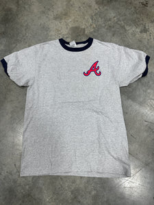 Atlanta Braves Grey T-Shirt Sz L