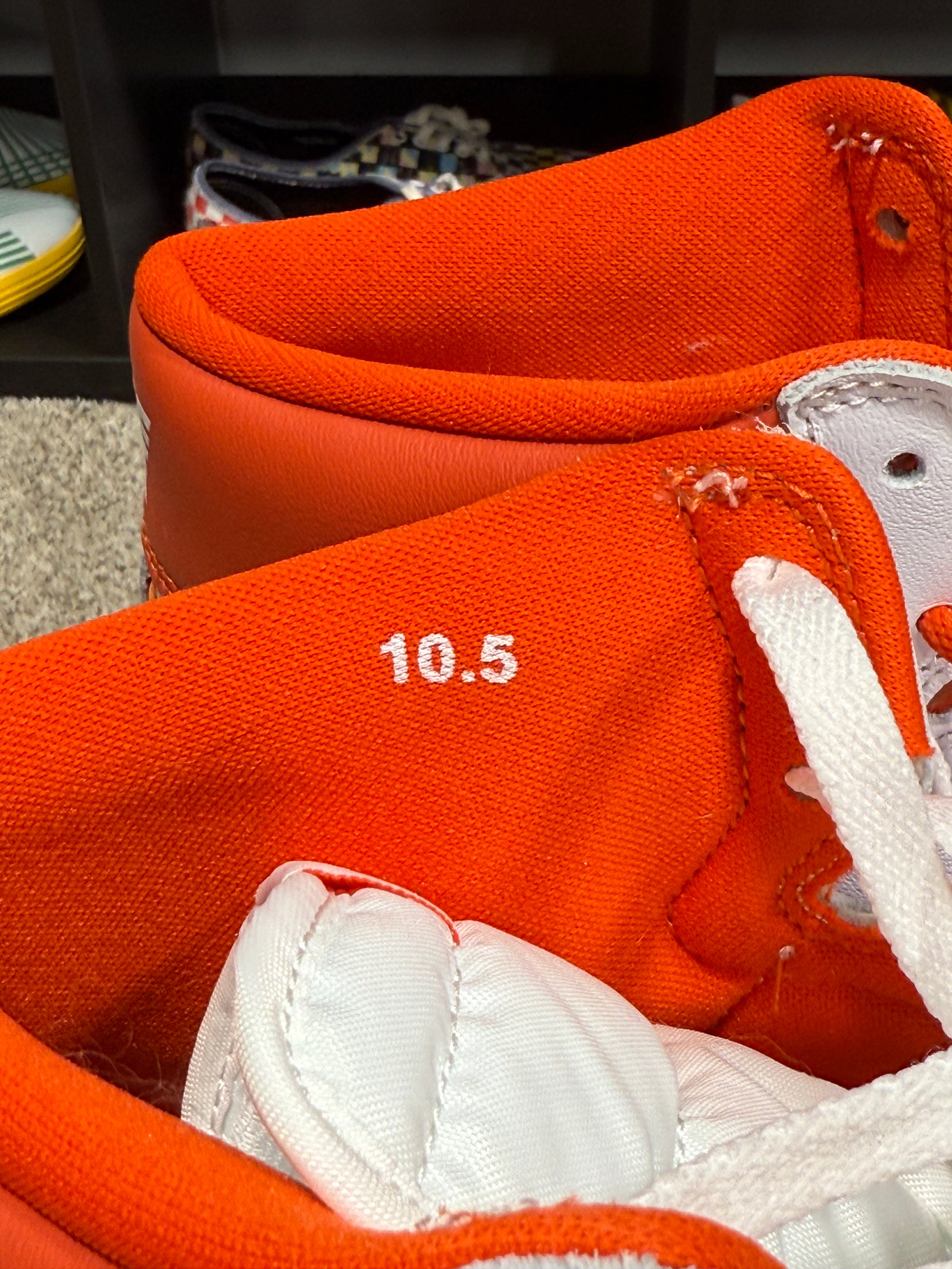 Nike Air Ship Team Orange Sz 10.5 NO BOX