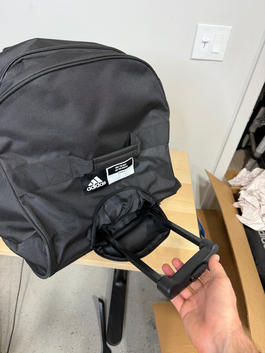 Adidas Team XL II Wheel Bag
