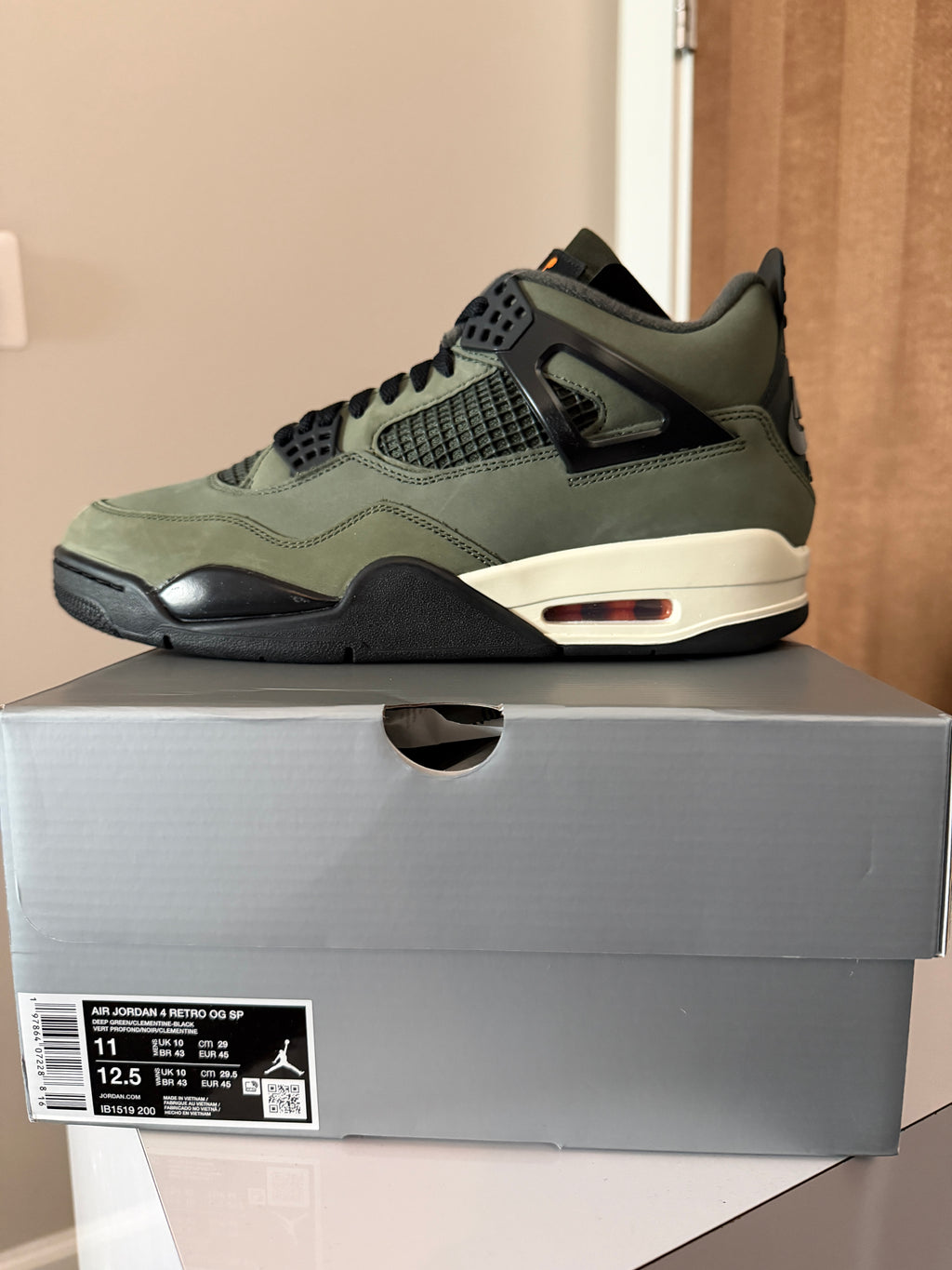 Jordan 4 Retro OG SP Undefeated (2025) Sz 11