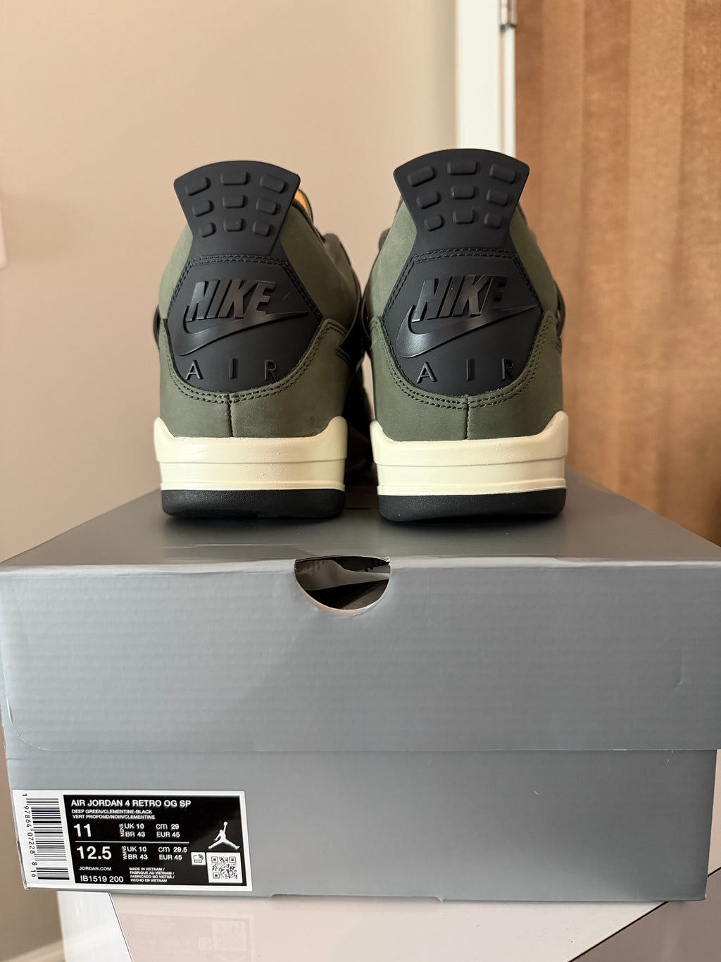 Jordan 4 Retro OG SP Undefeated (2025) Sz 11