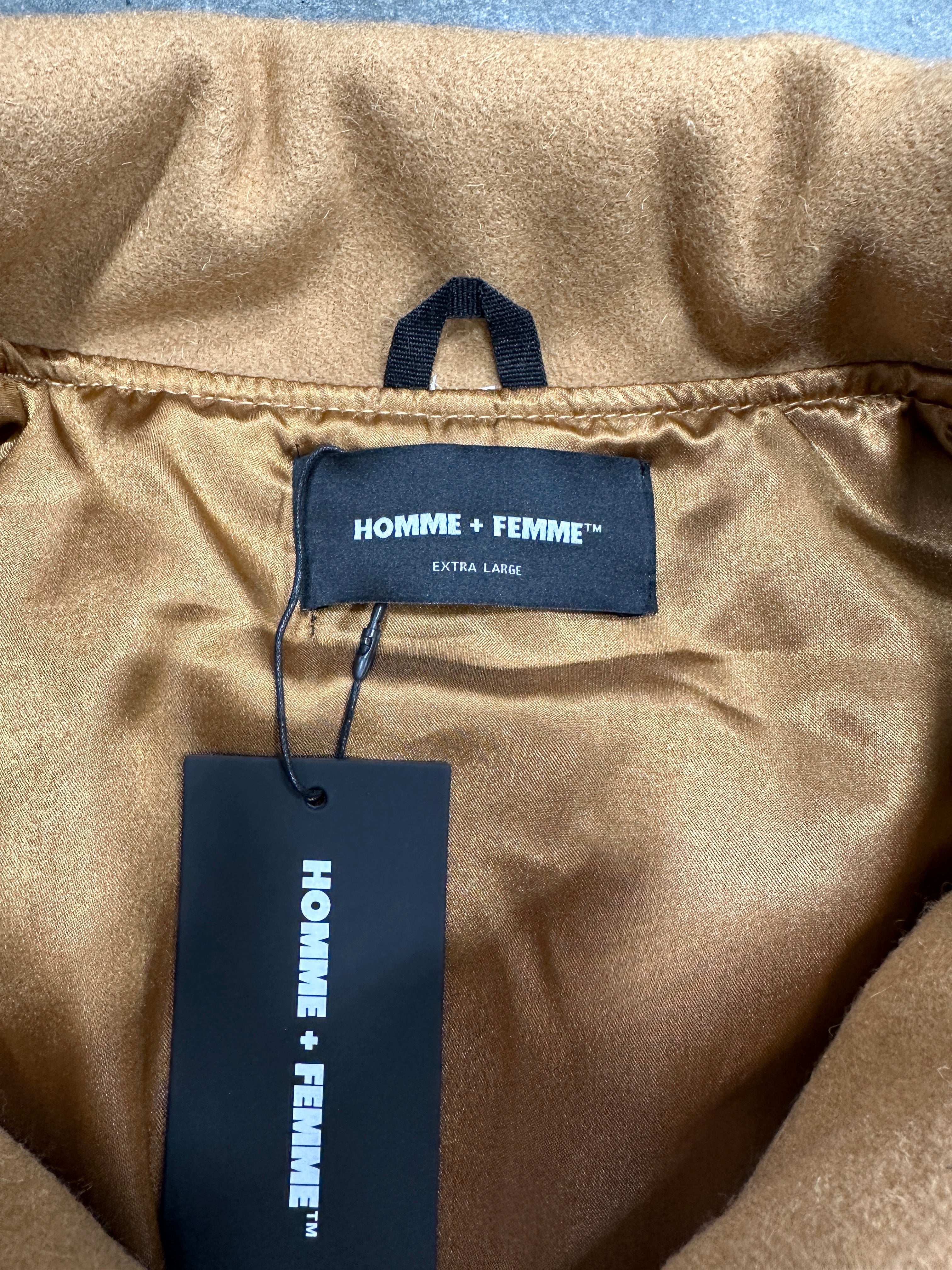 Homme Femme Varsity Jacket Sz XL