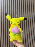 Pokemon Plush Easter Spring 2023 PIKACHU w Pecha Berry