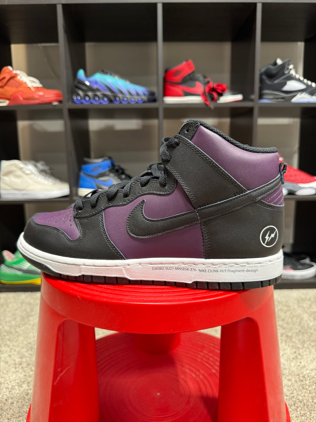 Nike Dunk Hi Fragment Sz 10.5 No Box