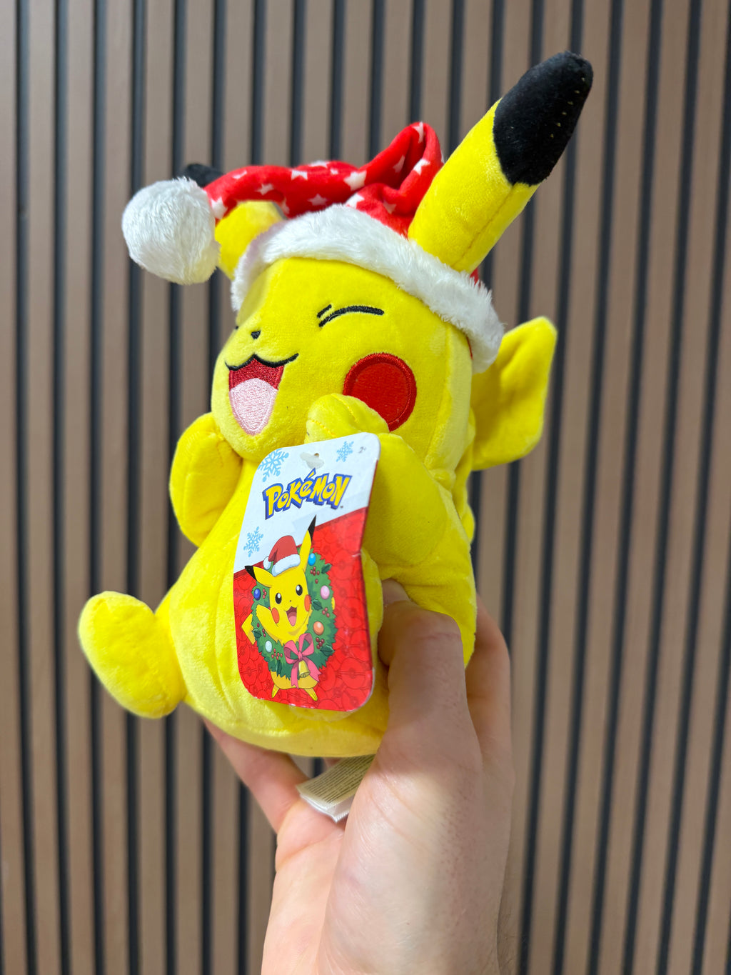 Pokémon Pikachu Christmas Plush 8.75" Stuffed Toy