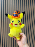 Pokemon Pikachu with Witch Hat Halloween Plush 8" Stuffed Animal Pal