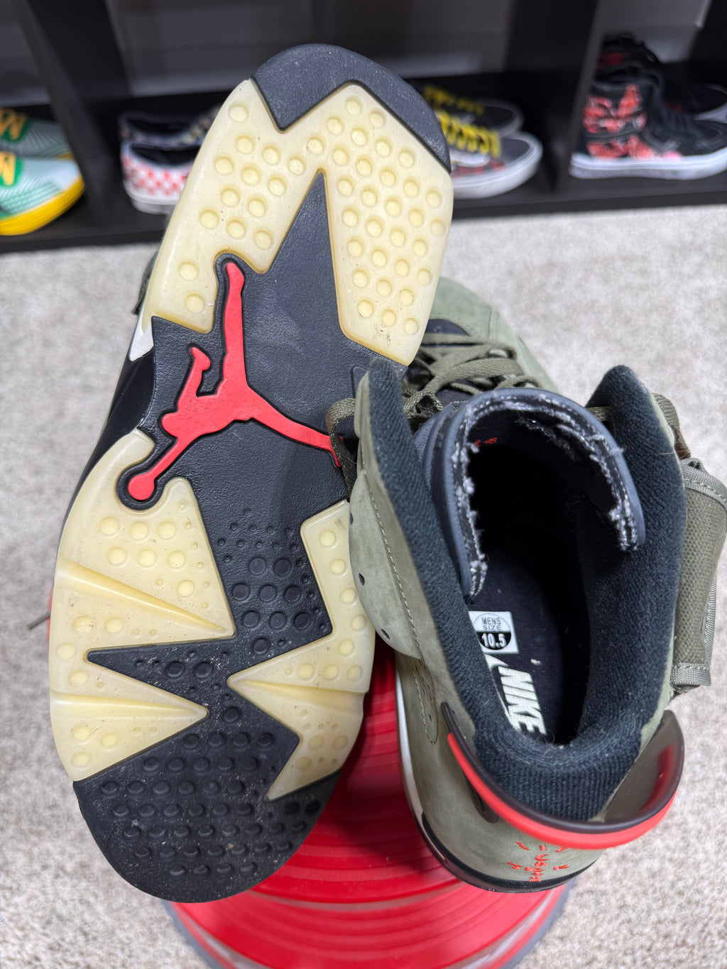 Travis Scott Jordan 6 Sz 10.5 NO BOX
