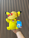 Pokemon Pikachu with Sun Hat 8-Inch Plush