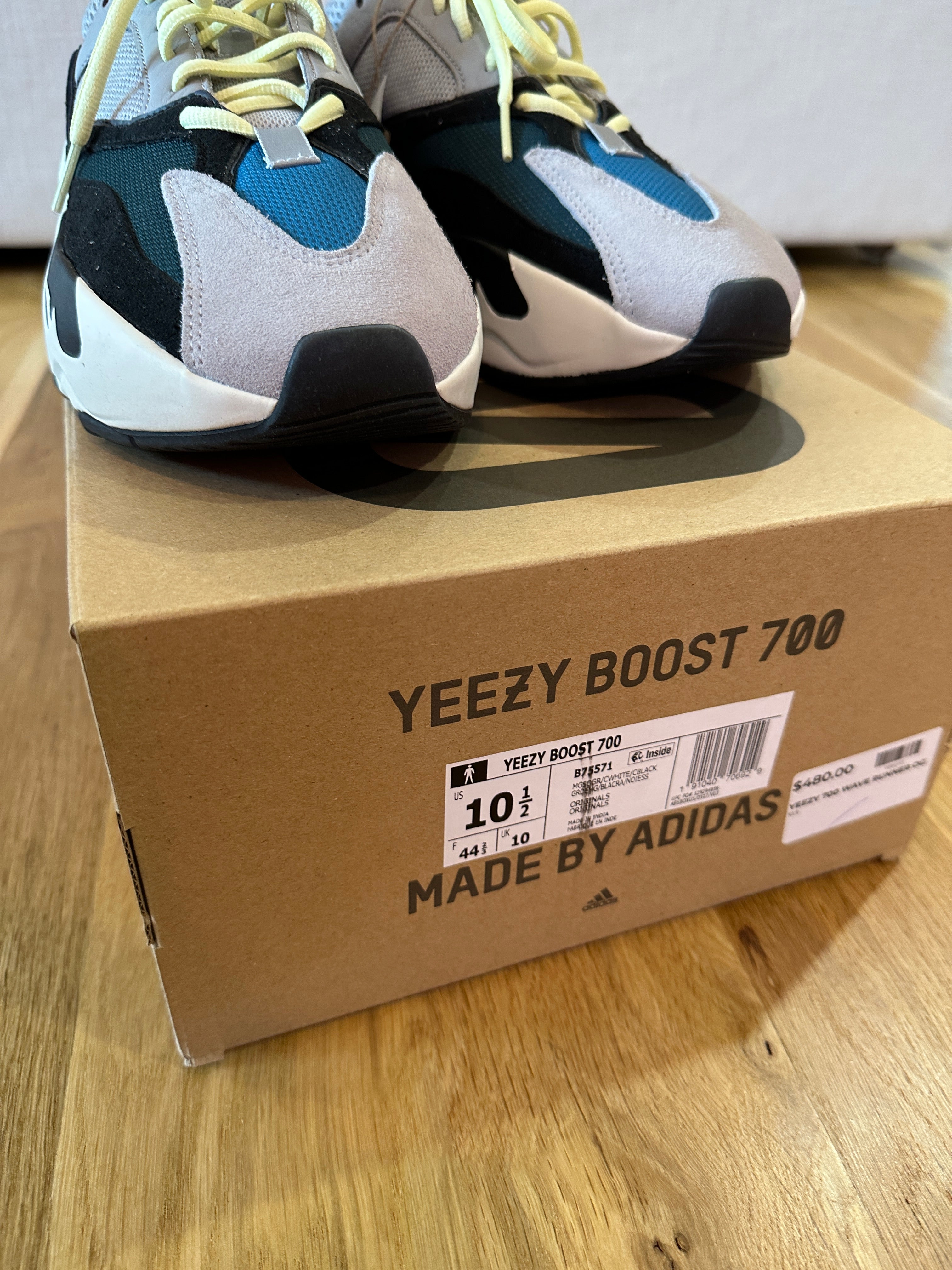 adidas Yeezy Boost 700 Wave Runner Sz 10.5