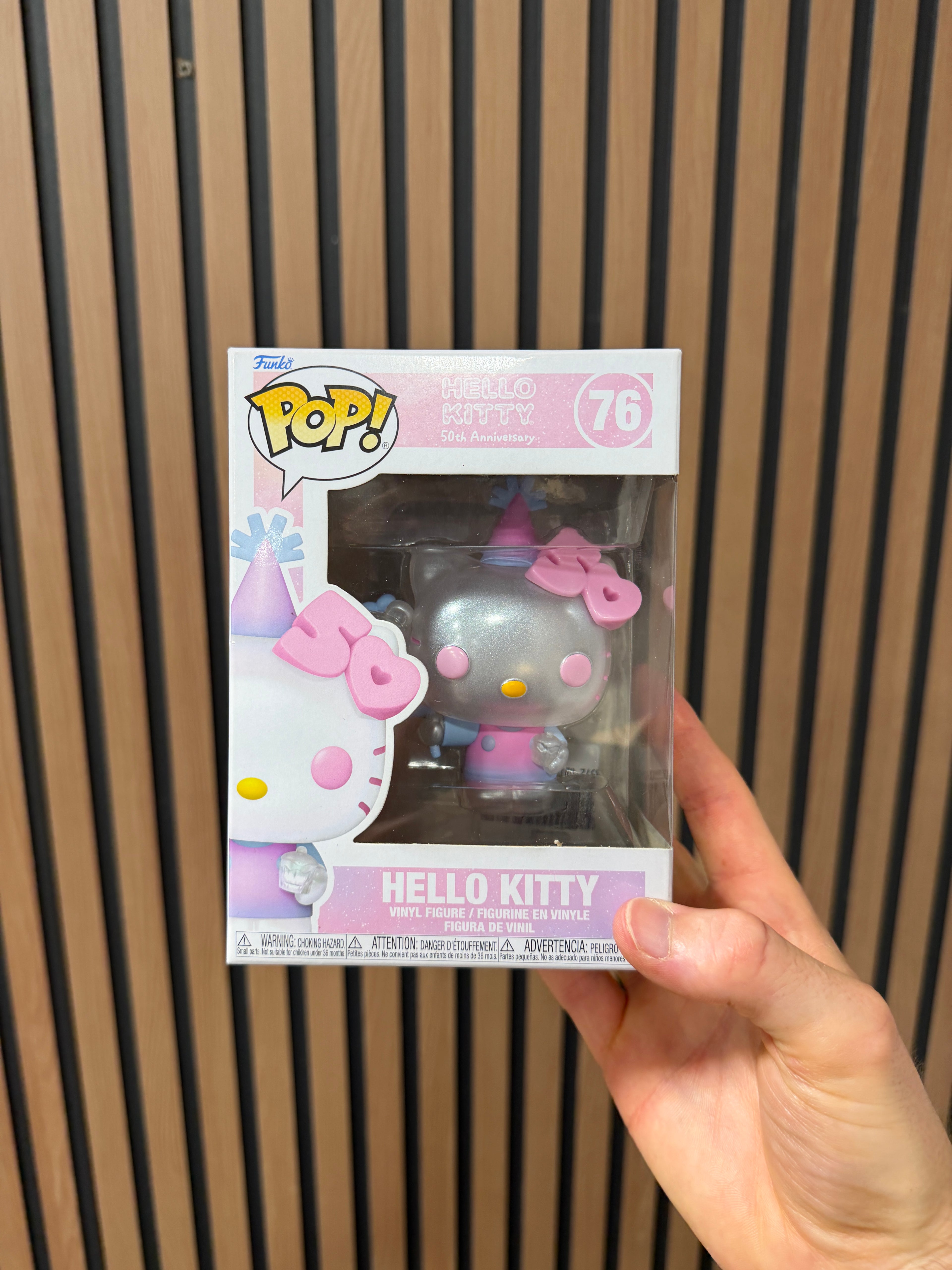Funko Pop! Sanrio Hello Kitty 50th Anniversary collectible vinyl figure (#76)