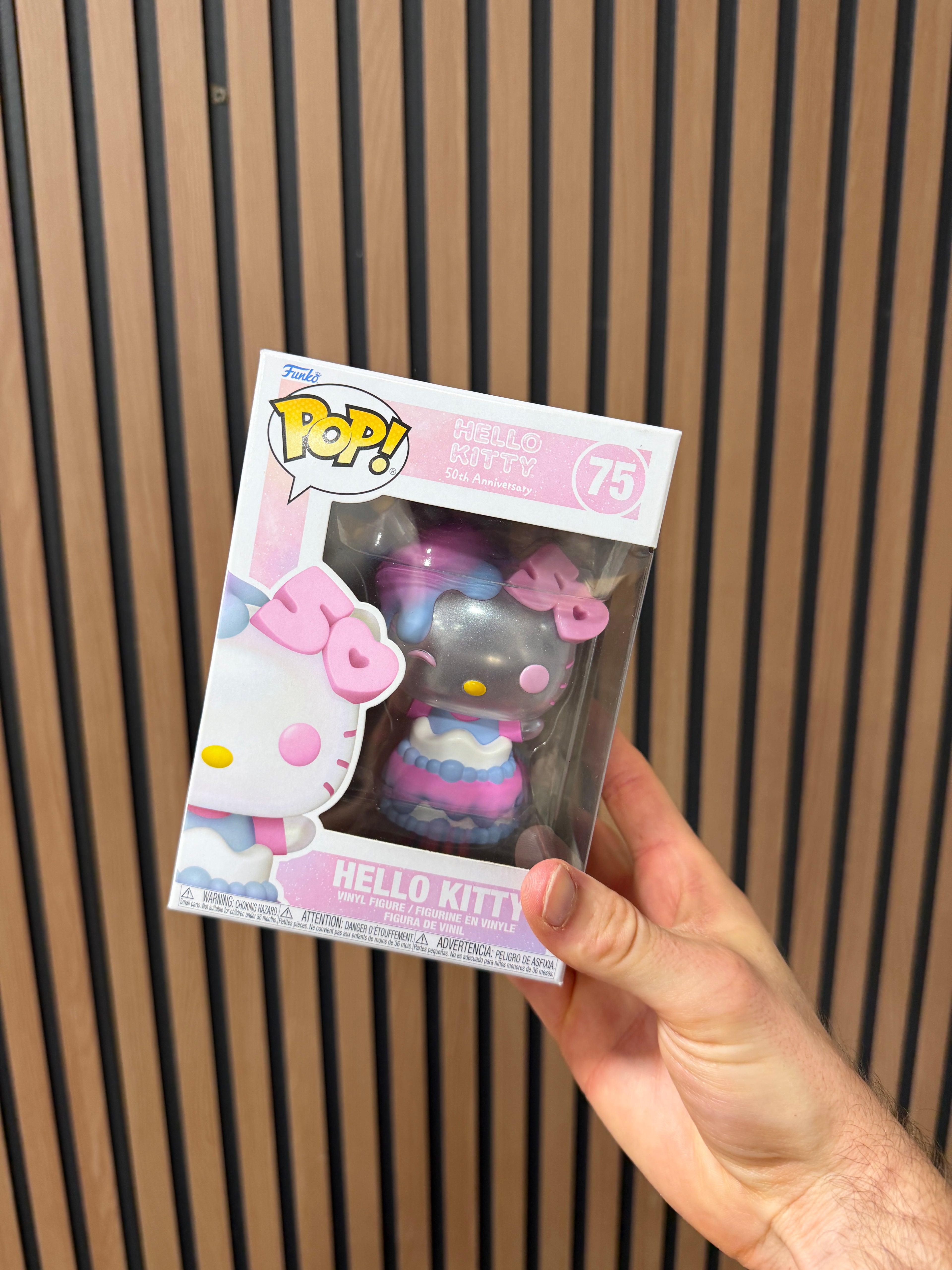 Funko POP! Sanrio: Hello Kitty 50th Anniversary - Hello Kitty in Cake vinyl figure (#75)