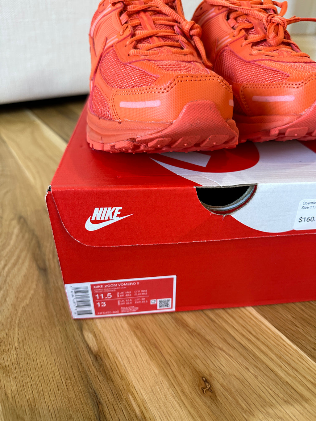 Nike Zoom Vomero 5 Cosmic Clay Sz 11.5