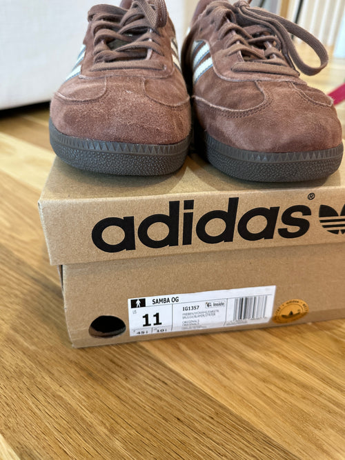 adidas Samba OG Luxe Preloved Brown Sz 11