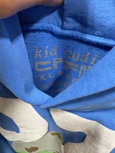 Cactus Plant Flea Market x Kid Cudi For MOTM III Life Goes By Hoodie 'Blue' Sz XL