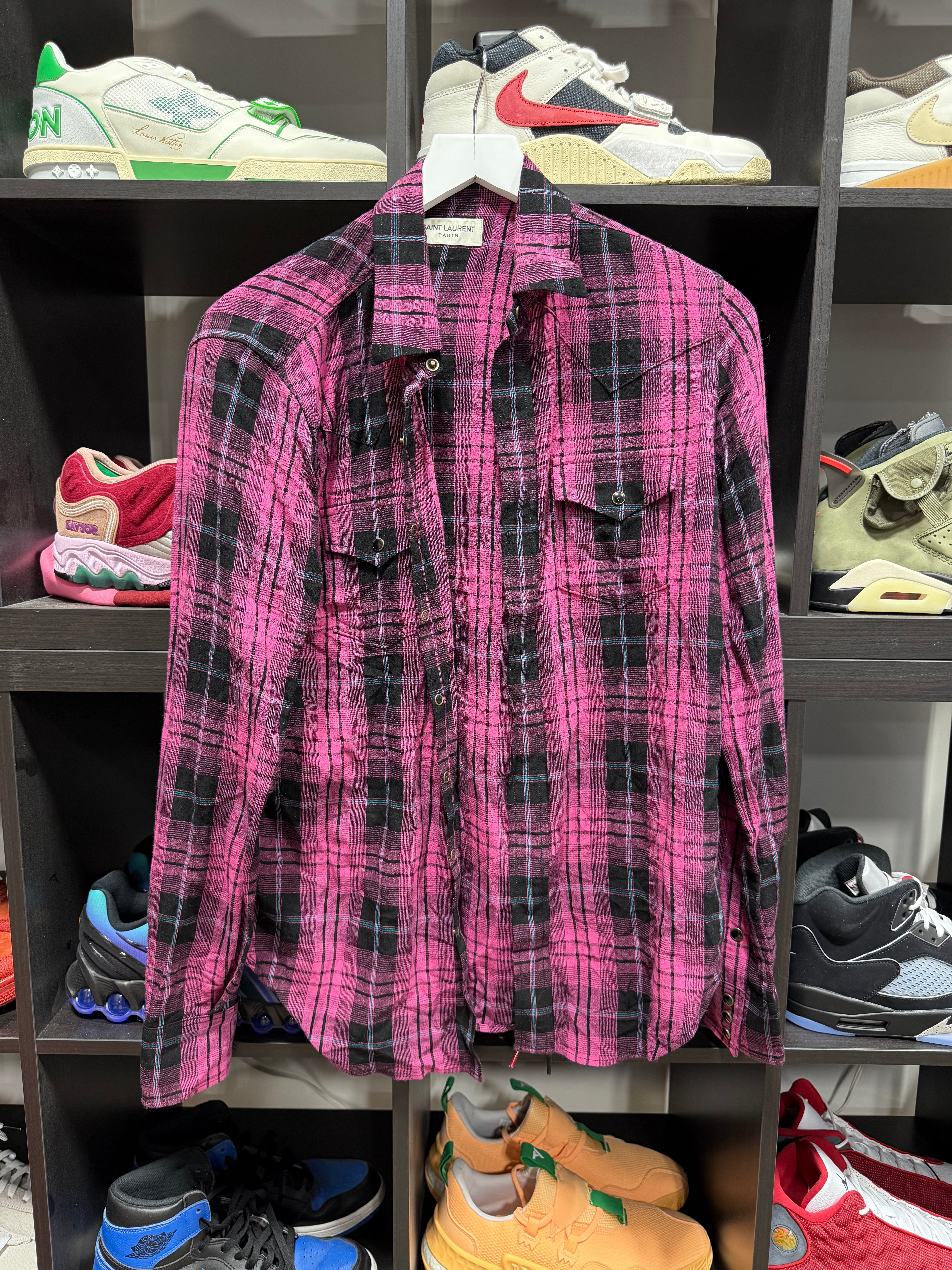 Saint Laurent Flannel Sz L