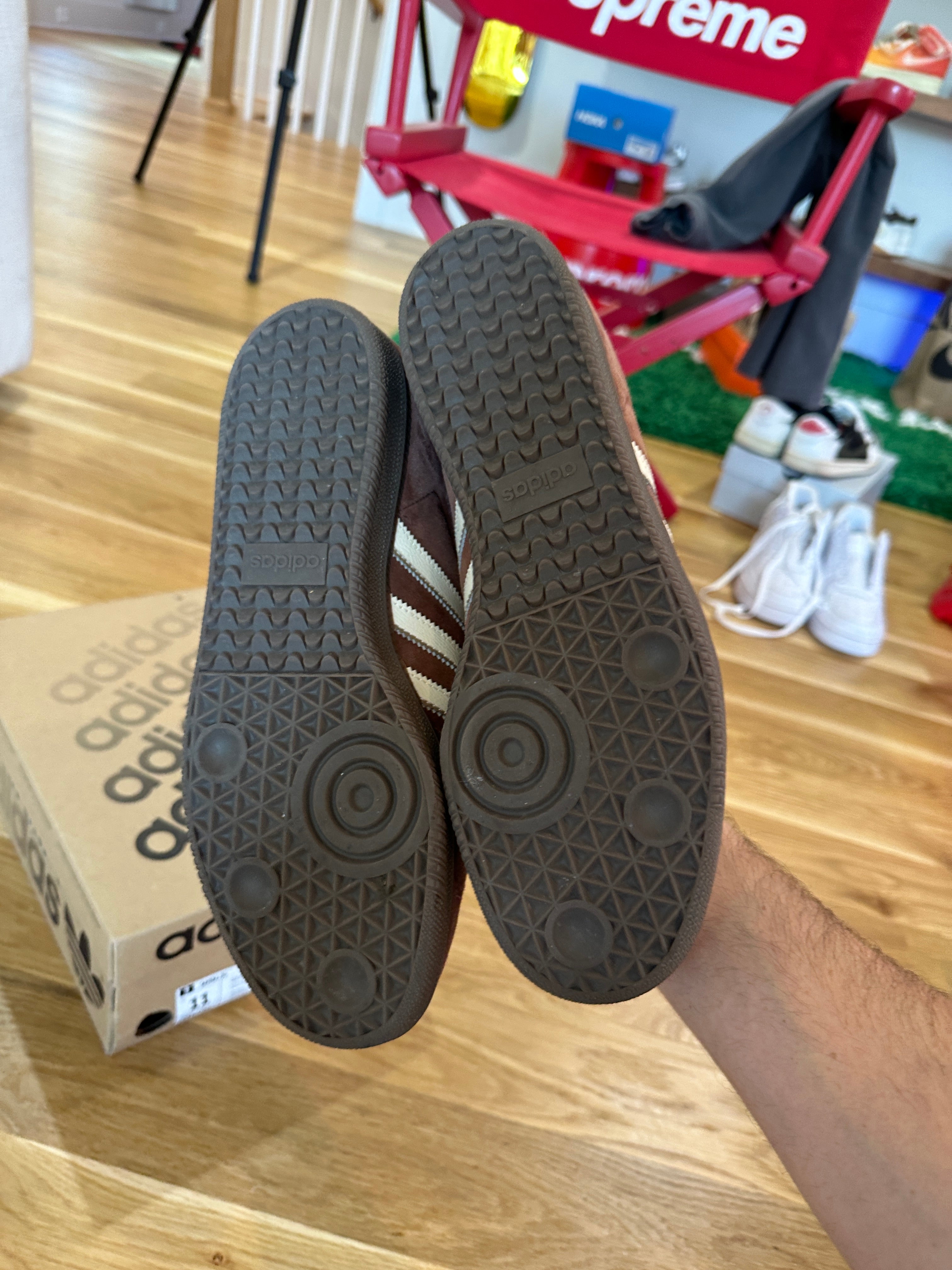 adidas Samba OG Luxe Preloved Brown Sz 11