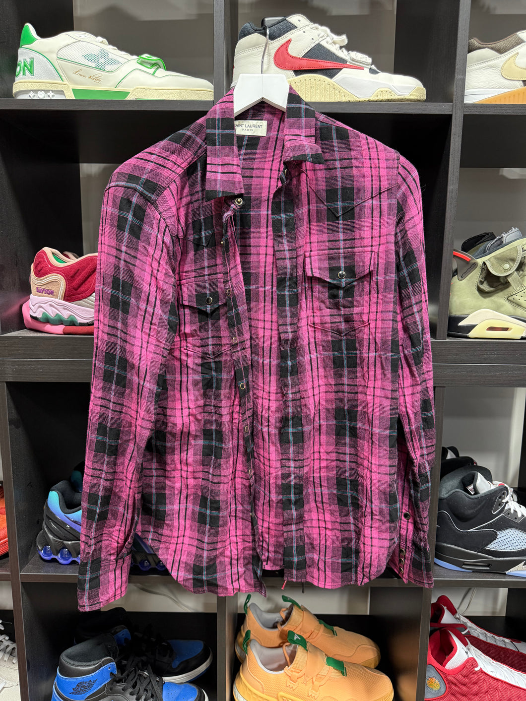 Saint Laurent Flannel Sz L