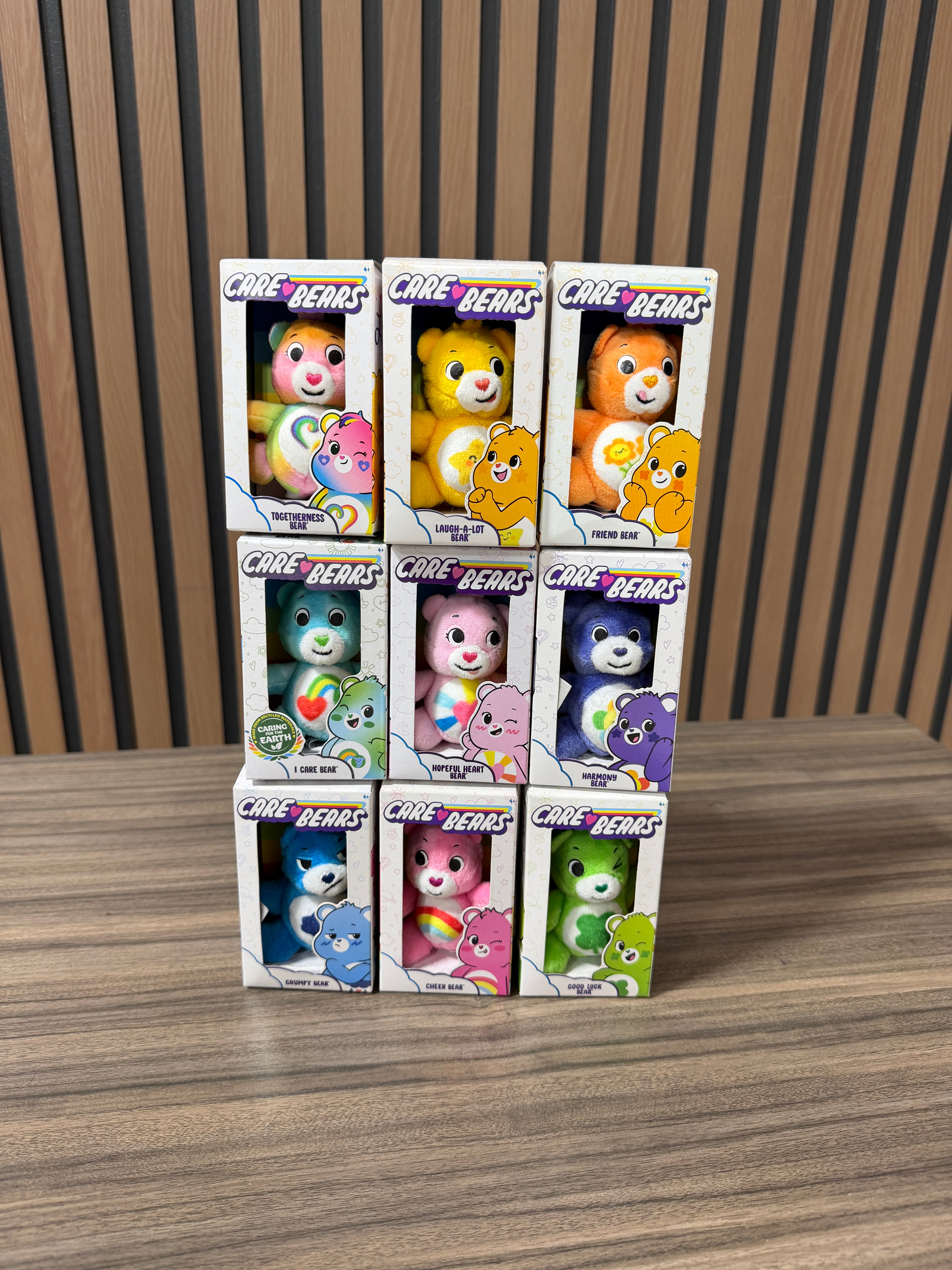 Care Bears Micro Plush Set of 9